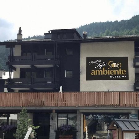Ambiente Mountain Style Saas-Fee Exterior foto