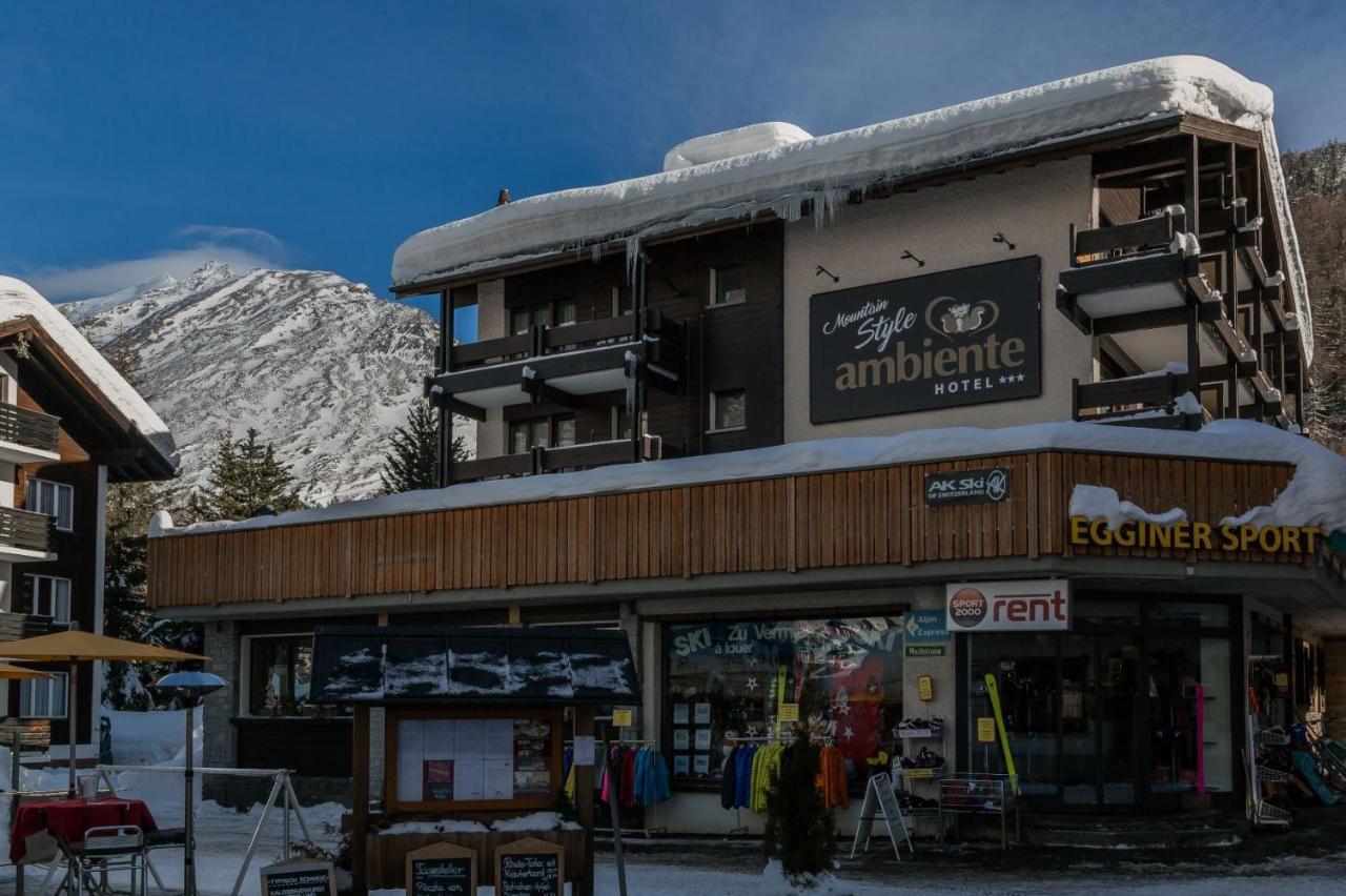 Ambiente Mountain Style Saas-Fee Exterior foto